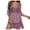 Purple dresses for women 2023, variant on Wycnly Dresses for Women Beach Holiday Loose Lace Patchwork Cover Ups Mini Dresses V-Neck Elbow-Length Solid Summer Short Formal Dress Green Free Size