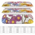 thumbnail image 2 of HAHDAXIA Sunflower Pattern Bedding Solid Comforter Set for All Seasons,3 Pieces(1 Comforter+2 Pillowcases),Soft Microfiber Bedding Set Full(79"x90"), 2 of 7