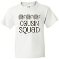 thumbnail image 3 of Inktastic Cousin Squad Elephant Youth T-Shirt, 3 of 5