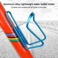 thumbnail image 3 of Hyasfey Aluminum Alloy Bike Water Bottle Cage Lightweight Universal MTB Mountain Road Bicycle Water Bottle Holder Mount Bike Accessories, 3 of 7