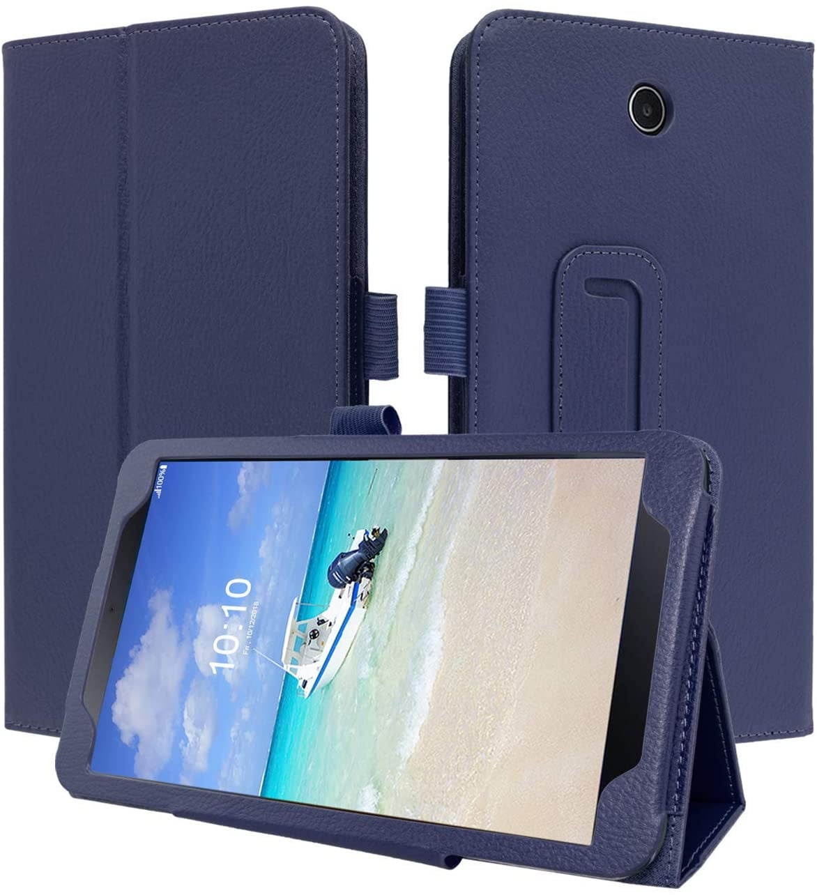 Mignova Alcatel 3T 8 inch Tablet folio case ,[ Kickstand ] High quality