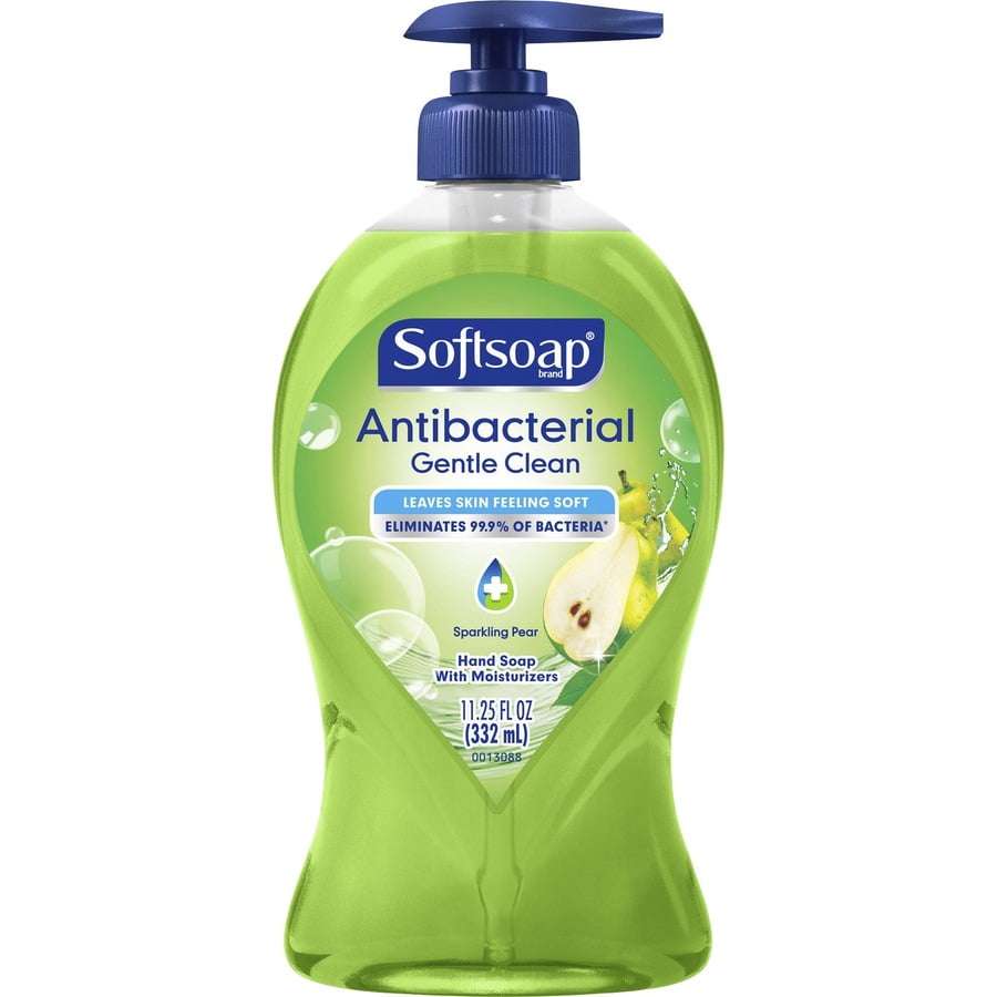 Softsoap Antibacterial Liquid Hand Soap Sparkling Pear Scent 11.3