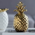 thumbnail image 3 of 9" Pineapple Accent, Gold-Color:Gold,Style:Modern Chic, 3 of 5