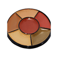 thumbnail image 2 of Graftobian Dark Tattoo Cover Up Makeup Wheel - ST, 2 of 6