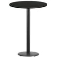 thumbnail image 1 of Bowery Hill 30" Table de Bar Ronde en Noir, 1 of 2