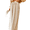Khaki, variant on Women's Striped High Rise Wide Leg Pants Loose Fit Flowy Beach Pants With Slant Pockets S-2XL
