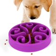 thumbnail image 2 of 2 comederos lentos para perros, comederos lentos para diversión, alimentación lenta, interactivos, para detener la hinchazón, cuencos para perros, 2 of 6