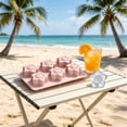 thumbnail image 4 of Tong 6 Cavity Cherry Silicone Ice Tray Food Grade Easy Release For Drinks Cocktails Home Kitchen, 4 of 5