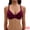 Dark Red, variant on DARING DIVA Women's V Neck Adjustable Strap Underwire Push Up Bras Black 46 D