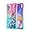 Pink/Teal, variant on for Galaxy A23 Case,Samsung A23 5G Case,with HD Screen Protector,Gradient Quicksand Glitter Liquid Floating Waterfall Durable Girls Cute Phone Case for A23 5G (Teal/Purple)
