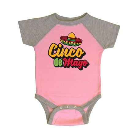 

Inktastic Cinco De Mayo with Sombrero Gift Baby Boy or Baby Girl Bodysuit
