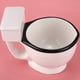 thumbnail image 4 of Novelty Toilet Ceramic Mug With Handle 300ml Coffee Tea Milk Ice Cream Cup Funny For Gifts, 4 of 5