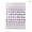 A6, variant on GKNET Face Stickers Face Makeup Crystal Jewel Stickers Decoration Self Adhesive-A3