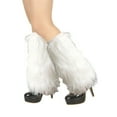 thumbnail image 2 of Elainilye LED Boot Covers White Soft Leg Warmers with Glow Effect for Holiday Outfits Christmas Parties and Winter Events, 2 of 6