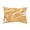 Gold, variant on Simply Daisy, 14" x 20" Marble Teal Decorative Abstract Outdoor Throw Pillow
