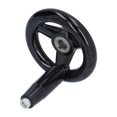 thumbnail image 5 of Round Handwheel 3 Spoke Nonslip Convenient Effort Saving Efficient Sturdy Durable Revolving Handle Wheel, 5 of 5