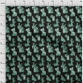 thumbnail image 4 of oneOone Cotton Cambric Black Fabric Cactus Sewing Craft Projects Fabric Prints By Yard 42 Inch Wide, 4 of 5