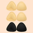 thumbnail image 5 of XFHLMJFF Breathable Bra Pasties For Women Everyday Bralette Wireless Nubitties Chest Enhancers Push Up Pads Triangular Patch Thickened Lightweight Underwear, 5 of 5