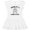 AA-White, variant on Inktastic Basset Hound Dog Gift Girls Toddler Dress