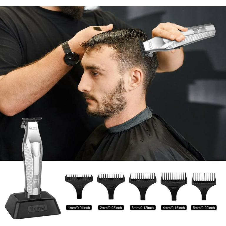 KEMEI KM-3023-702 Professional Hair Clipper for Men, Zero Gapped