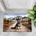 thumbnail image 4 of Welcome Fall Western Cowboy Havanese Enjoys Majestic Autumn Doormat Havanese Dog Lover Gifts Idea Indoor Outdoor Welcome Mat - 01007, 4 of 5