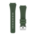 thumbnail image 1 of Silicone Intelligent Watch Strap Solid Color Universal Heats-resistant Replacing Stylish Wristwatch Band Replacement for Samsung Green, 1 of 8