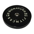thumbnail image 5 of Signature Fitness 2" Olympic Bumper Plate Weight Plates with Steel Hub in Pairs or Sets - 100% Virgin Rubber, 5 of 8