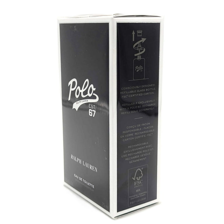 箱付きRalph Lauren Polo 67オードトワレ75ml Ralph Lauren, Eau De Toilette, 2.5oz Spray, Polo 67 - Walmart.com