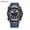 BlackShellBlackFaceBlueRibbon, variant on Men's Quartz Watch Waterproof Wristwatches 800600251118