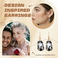 thumbnail image 2 of DESIGNICE 3Pairs Fun Earrings,Alloy Cute Earrings,Adorable Kitten Look Beach Jewelry for Women,Style3, 2 of 7