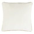 thumbnail image 3 of SAFAVIEH Junie&nbsp;Christmas Tree 18" x 18" Decorative Holiday Pillow, Beige/Red, 3 of 4