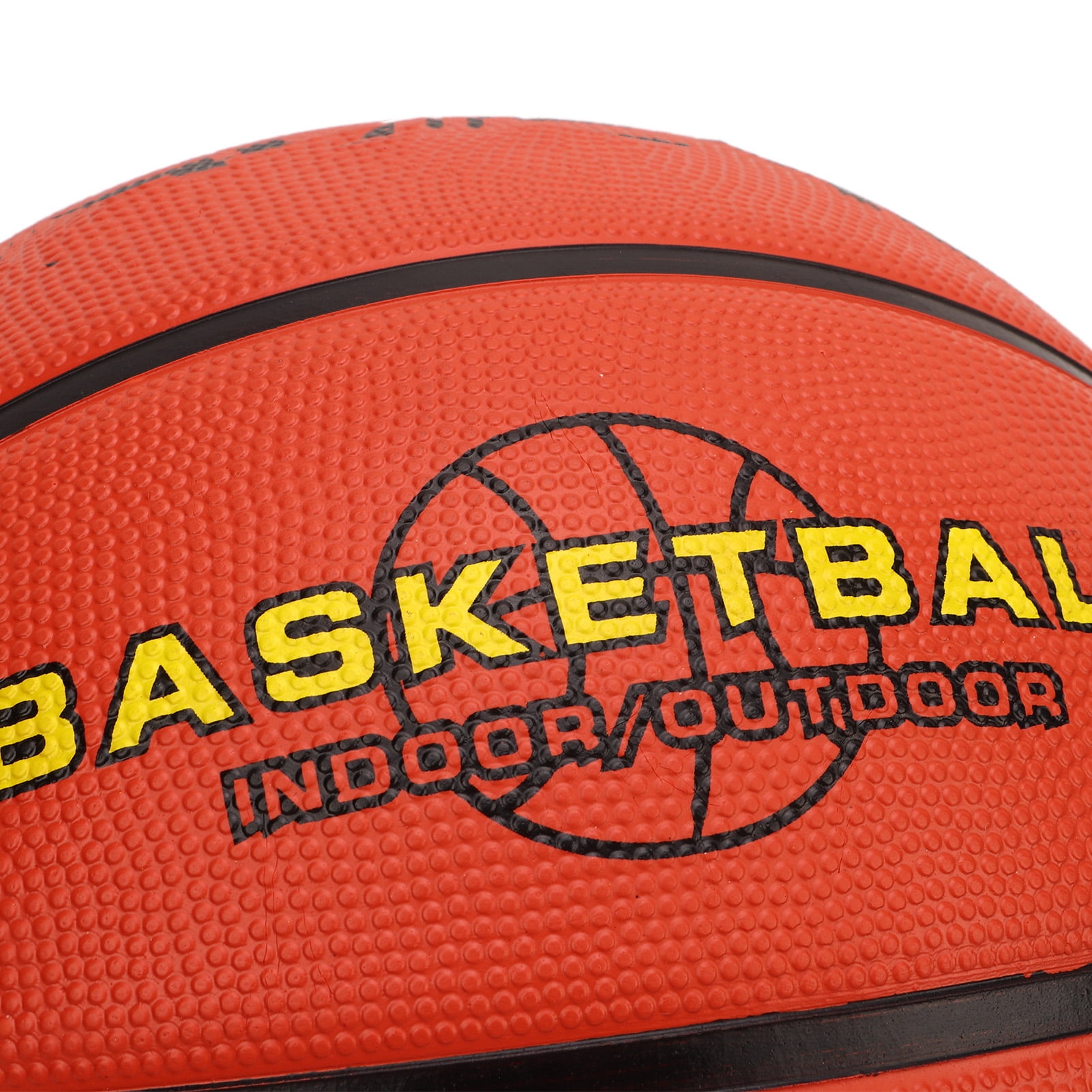 NFTIGB Indoor Outdoor Rubber Basketball Size 7 (29.5 inches / 74.9 cm) Sweat Resistant Grip Youth Competition Training Game Ball Brown