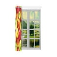 thumbnail image 3 of MKHERT Colorful Fruit Apples Window Curtain Living Room,Bedroom Window Drapes 52x84 inch, 3 of 3