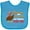 Turquoise, variant on Inktastic Thanksgiving Mommy Daddy Thankful for Me Boys or Girls Baby Bib