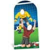 Star Cutouts SC708 Adult World Football Soccer Stand-in Cutout - 75 x 37 x 1 in.