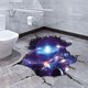 thumbnail image 4 of 1pcs 3D Ripped Starry Sky Decorative Floor Stickers, Self-adhesive Removable PVC Stickers Suitable For Living Room Bedroom, 4 of 4