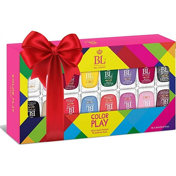BEL London "Color Play" 16 Pack Nail Polish Set