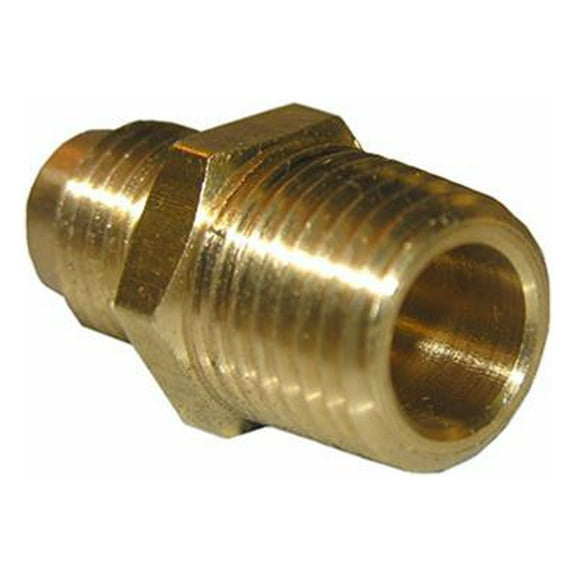 Lasco 17-4809 1/4 In. Flare x 1/8 In. MPT Brass Adapter - Quantity 6