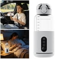 thumbnail image 2 of Nnndbs Wireless Portable Baby Bottle Warmer, Cordless Milk Heater with USB Rechargeable Battery, Travel Bottle Warmer for Carrying Bag, 4 Temperature Settings, White, 2 of 6