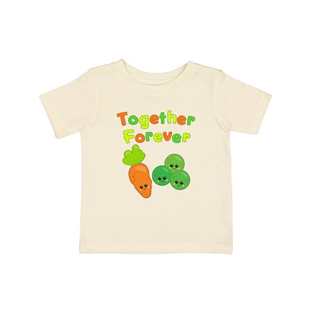 

Inktastic Together Forever- Peas and Carrots Gift Baby Boy or Baby Girl T-Shirt