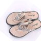 thumbnail image 4 of 1 par de sandalias planas para mujer, chanclas informales de verano, ligeras para caminar, 4 of 5