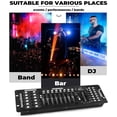 thumbnail image 3 of U'King DMX Controller, 192 Channel DMX 512 Light Controller DMX Console Stage Light Controller Panel Use For Editing Program Of S, 3 of 6