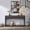 Dark Grey Alder, variant on KeyWhat 63" Fluted Console Table with 2 Drawers, Modern Entryway Sofa Table with Anti-Tip Kit, Sturdy Long Console Table for Living Room, Hallway and Foyer , Walnut