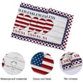 thumbnail image 2 of Independence Day Placemats - Set of 4, 4th of July Patriotic Table Mats for Home Decorations, American USA Flag Place mats for Memorial Day Home Kitchen Dinner, 2 of 6