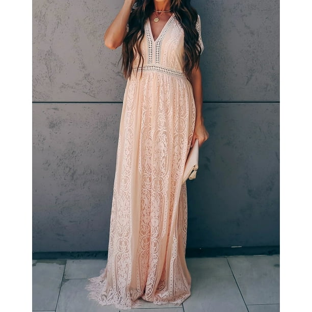 Lace maxi cheap