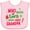 AD-Pink, variant on Inktastic Who Needs Santa when I Have Grandpa Boys or Girls Baby Bib
