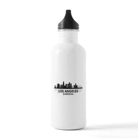 CafePress - Los Angeles Skyline Stainless Water Bottle 1 - Stainless Steel Water Bottle, Sports Bottle, 1.0L