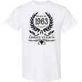 thumbnail image 3 of Inktastic Born in 1963 Limited Edition T-Shirt, 3 of 5