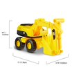 thumbnail image 3 of CAT Construction 7" Dump Truck Loader & Excavator Combo Pack Yellow, 3 of 6