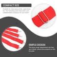 thumbnail image 3 of WRISTBIQUE Red 1Pack Comfortable Use Metal Marching Snare Drum Sling for Routine Parade Shows 100x5cm, 3 of 8